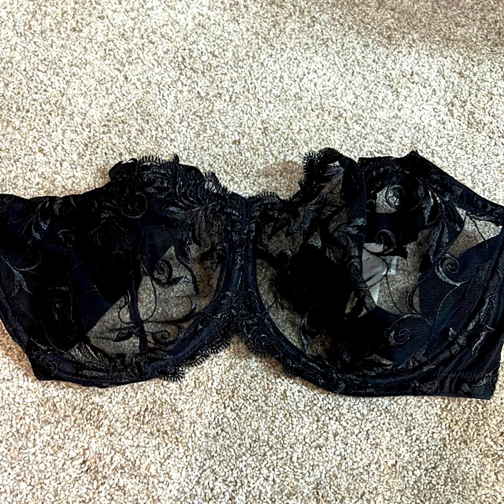 Soma Black Lace Bra
